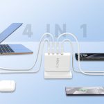SiGN Snabbladdare 100W GaN 3xUSB-C / 1x USB-A - Vit - Bild 6