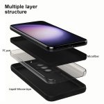SiGN Liquid Silicone skal till Samsung Galaxy S24 FE - Svart - Bild 5