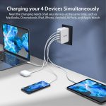 SiGN Snabbladdare 100W GaN 3xUSB-C / 1x USB-A - Vit - Bild 4