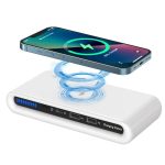 SiGN Laddningsstation med Trådlös Laddning, 15W - Vit