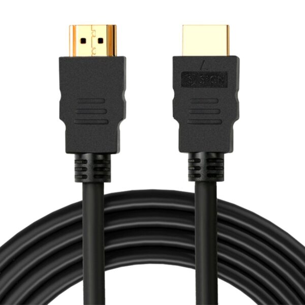 SiGN HDMI Kabel 4K, 10m - Svart
