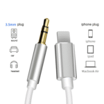 SiGN Lightning till Aux 3.5mm Ljudkabel, 1m - Svart - Bild 6