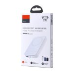 SiGN Magnetisk Trådlös Mini Powerbank 10000mAh, USB-C, USB-A - Svart - Bild 9
