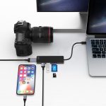 SiGN 5-i-1 USB-C-adapter HDMI 4K MicroSD, max 15W, 5V, 3A - Svart - Bild 3