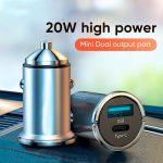 SiGN mini billaddare 20W – elegant och liten billaddare för iPhone och Android