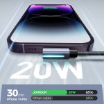 SiGN USB-C till Lightning Kabel 1.2m, 20W - Svart - Bild 2