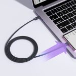 SiGN USB-C till USB-C Kabel 100W, 1.2m - Svart - Bild 4