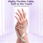 SiGN USB-C till USB-C Kabel 100W, 3m - Vit - Bild 6