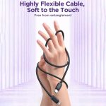 SiGN USB-C till Lightning Kabel 20W, 0.25m - Svart - Bild 5