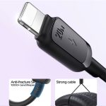 SiGN USB-C till Lightning Kabel 20W, 1.2m - Svart - Bild 2