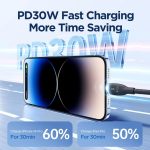 SiGN USB-C till Lightning Kabel 30W, 2m - Svart - Bild 3