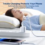 SiGN USB-C till Lightning Kabel 30W, 2m - Vit - Bild 5