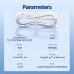 SiGN USB-C till Lightning Kabel 30W, 2m - Vit - Bild 12