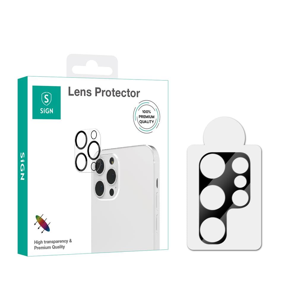 SiGN Linsskydd i Härdat Glas för Samsung Galaxy S22 Ultra