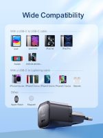SiGN PD 20W USB-C Mini Laddare - Svart - Bild 7