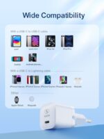 SiGN Snabbladdare USB-C PD, 20W - Vit - Bild 2