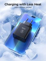 SiGN Dual USB-C PD Laddare 40W - Svart - Bild 6