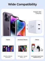 SiGN Dual USB-C PD Laddare 40W - Vit - Bild 8