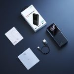 SiGN Extrem kraftfull LED Powerbank 30.000mAh, 22.5W - Svart - Bild 3