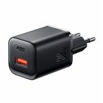 SiGN Snabbladdare USB & USB-C, PD & Q.C 3.0, 3A, 30W - Svart