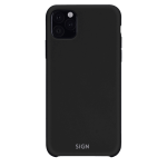 SiGN Liquid Silicone skal till iPhone 11 & XR - Svart - Bild 3