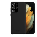 SiGN Liquid Silicone skal till Samsung Galaxy S21 Ultra - Svart