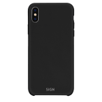 SiGN Liquid Silicone skal till iPhone XR - Svart - Bild 3