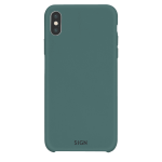 SiGN Liquid Silicone skal till iPhone X & XS - Grön - Bild 4