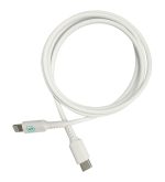 SiGN USB-C till Lightning-kabel 1m, MFi, 3A, 60W - Vit - Bild 4