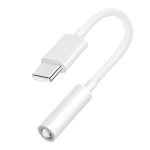 SiGN USB-C till 3.5mm AUX Adapter - Vit - Bild 4