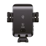 SiGN Bilhållare för Smartphones med Trådlös Laddning, 4.7"-6.8" - Svart - Bild 2