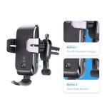 SiGN Bilhållare för Smartphones med Trådlös Laddning, 4.7"-6.8" - Svart - Bild 6