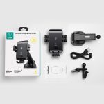 SiGN Bilhållare för Smartphones med Trådlös Laddning, 4.7"-6.8" - Svart - Bild 8