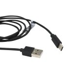 SiGN USB-C Kabel 2.4A, 2m - Svart - Bild 3