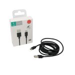 SiGN USB-C Kabel 2.4A, 2m - Svart - Bild 2