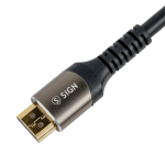 SiGN Premium HDMI 2.1 Kabel 8K, 2m - Svart - Bild 2