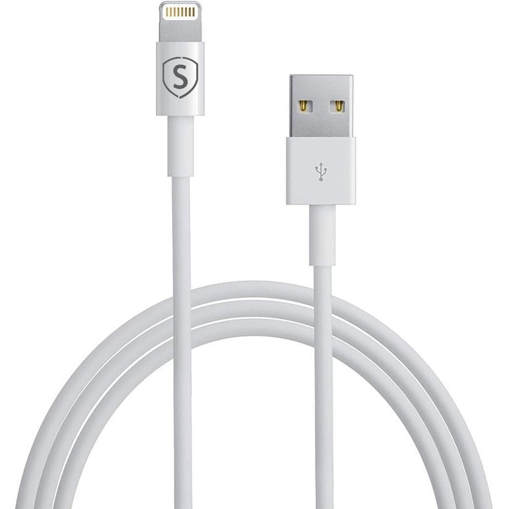 SiGN Lightning-kabel till iPhone / iPad, 2.4A, 12W, MFi-certifierad - 2m