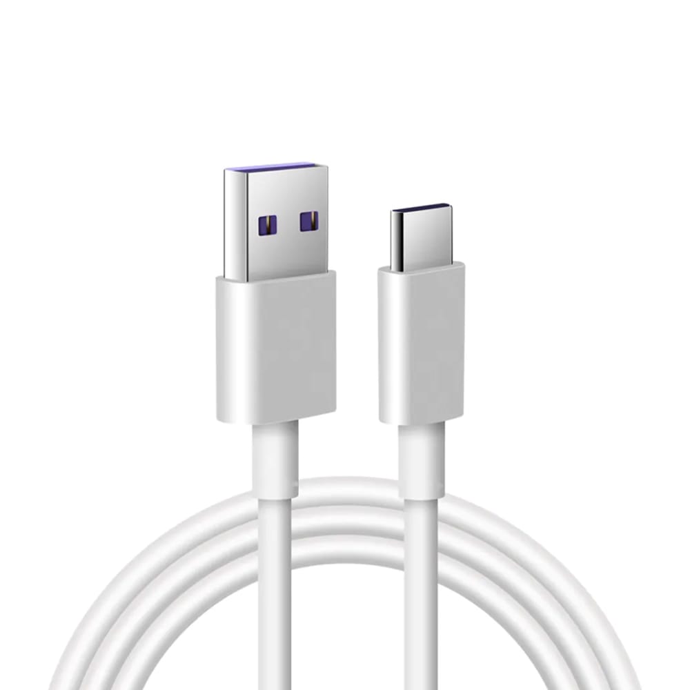 SiGN SuperCharge USB-C Kabel 5A, 25W, 2m - Vit