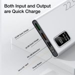 SiGN Extremt Kraftfull Powerbank 20000mAh, 22.5W - Vit - Bild 3