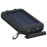 SiGN Powerbank med Solceller, 8000mAh - Svart - Bild 5