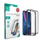 SiGN Skärmskydd i Härdat Glas för iPhone 11 & XR + Monteringsram