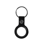 SiGN Smart Bluetooth Finder & Apple Airtag Nyckelring i Konstläder - Svart