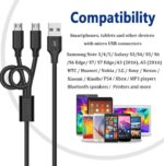 Charge & Play kabel PS4 - ladda två kontroller samtidigt - Bild 4