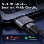SiGN USB-C till USB-A + Magsafe3 laddningskabel, 240W - Bild 4