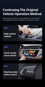 SiGN Trådlös CarPlay adapter omvandlare för trådbundna CarPlay bilar - Svart - Bild 10