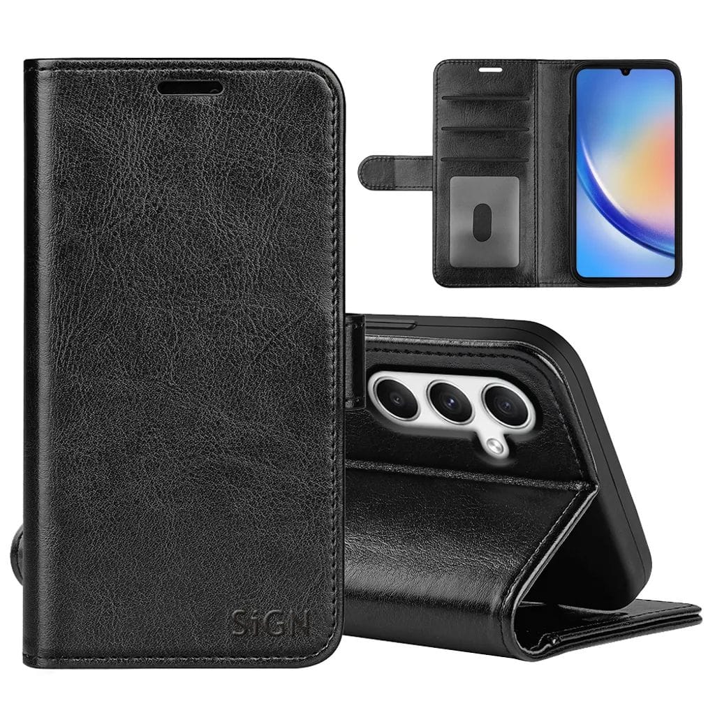 SiGN Plånboksfodral till Samsung Galaxy A26 - Svart
