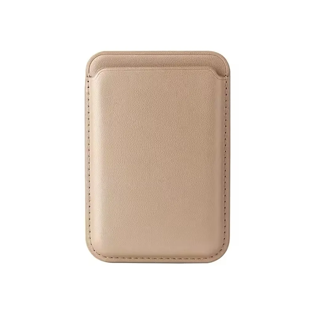 SiGN MagSafe Korthållare i PU-läder - Guld