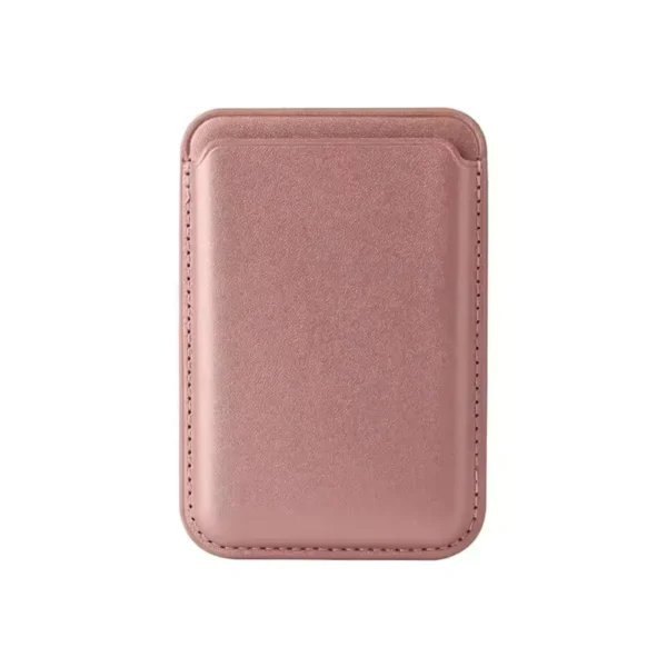 SiGN MagSafe Korthållare i PU-läder - Roséguld