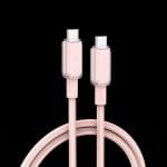 Sign USB-C till USB-C-kabel 60W, 1m - Rosa