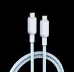 SiGN USB-C till USB-C-kabel 60W, 1m - Blå